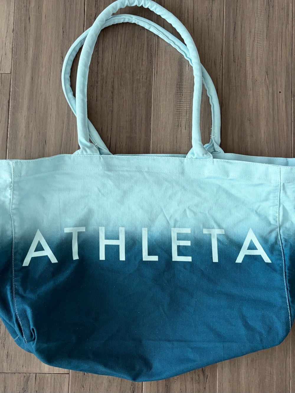 Athleta ombré large tote/workout bag